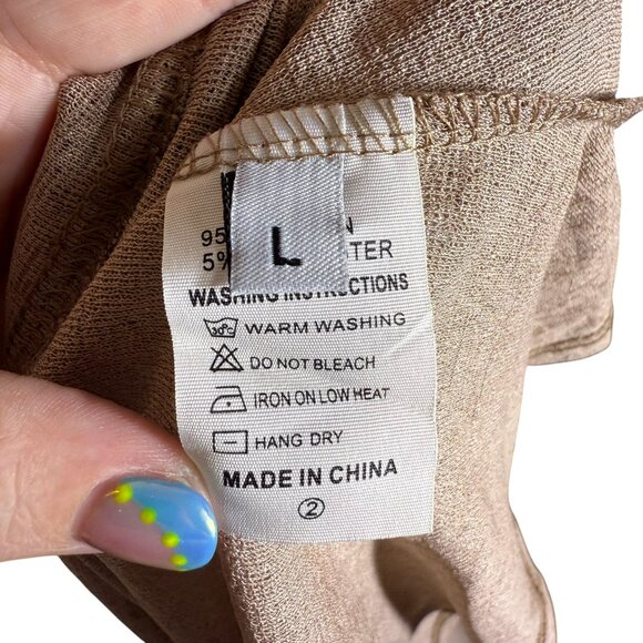 Hazel & Olive Cut Out Maxi Dress, Large - Picture 6 of 7